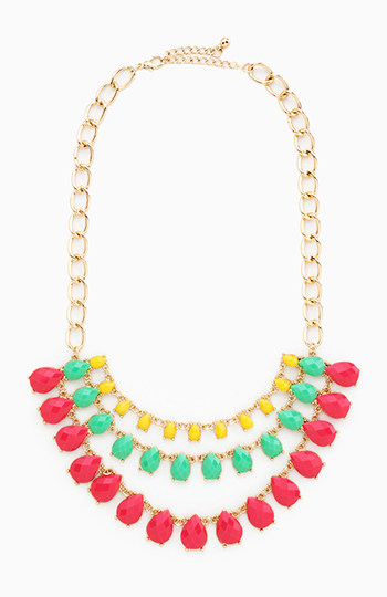 Jeweled Candy Necklace Slide 1