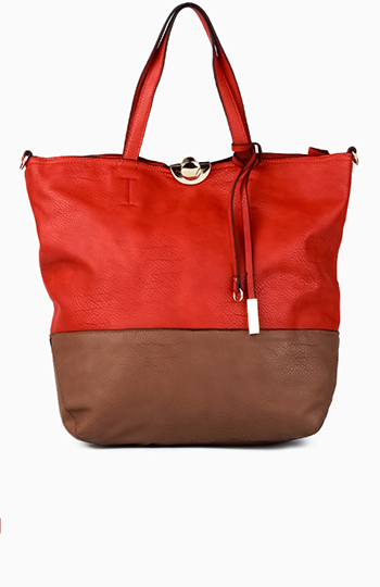 Super Two Tone Tote Slide 1