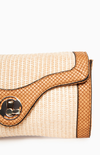 basket weave clutch