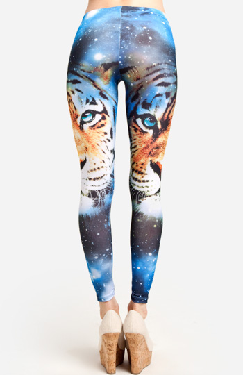 space cat leggings