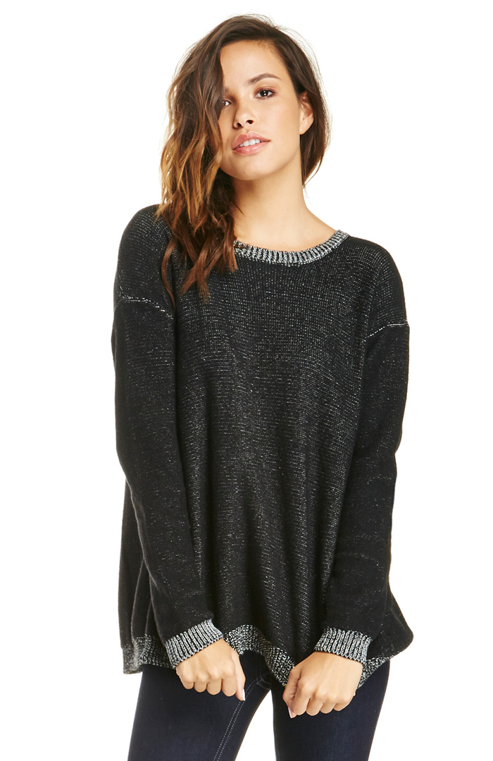 BB Dakota Safi Sweater in Black | DAILYLOOK