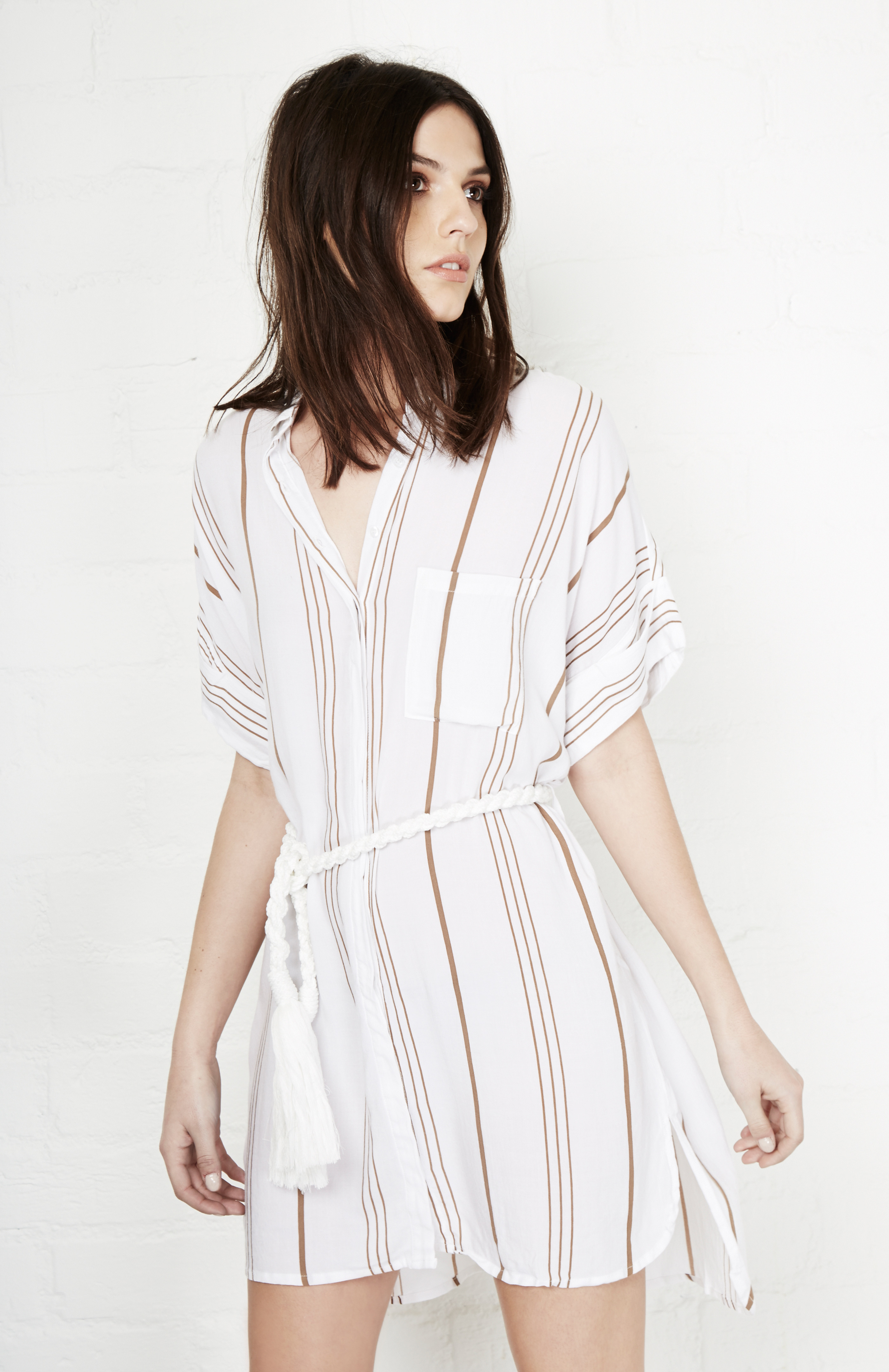 Faithfull The Brand Castaway Dress in White Multi | DAILYLOOK