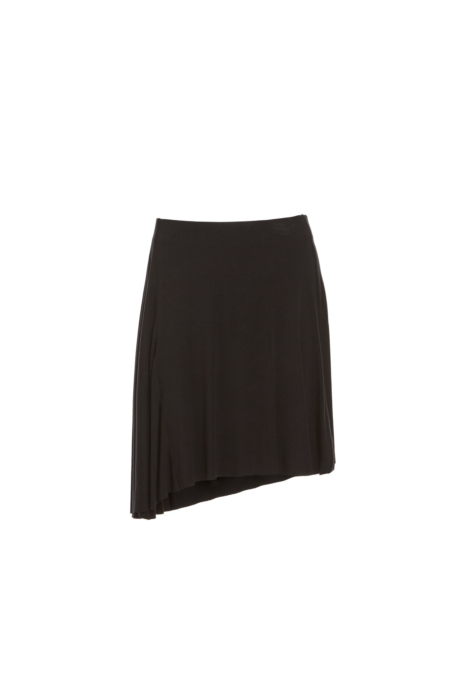 Bailey 44 Asymmetrical Skirt in Black | DAILYLOOK