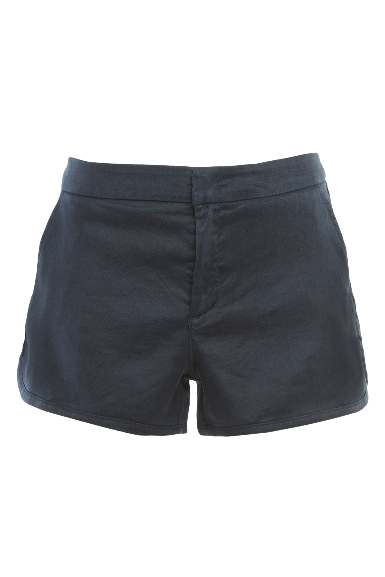 Level 99 Helen Trouser Short in Navy | DAILYLOOK