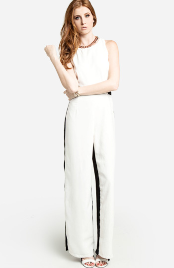 Classic Cutout Jumpsuit Slide 1