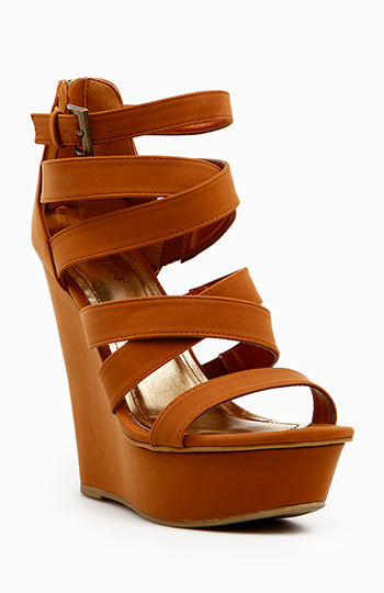 Chic Strap Wedge Slide 1