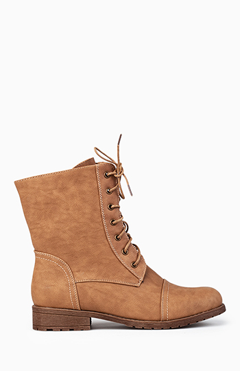 Low rise combat boots best sale