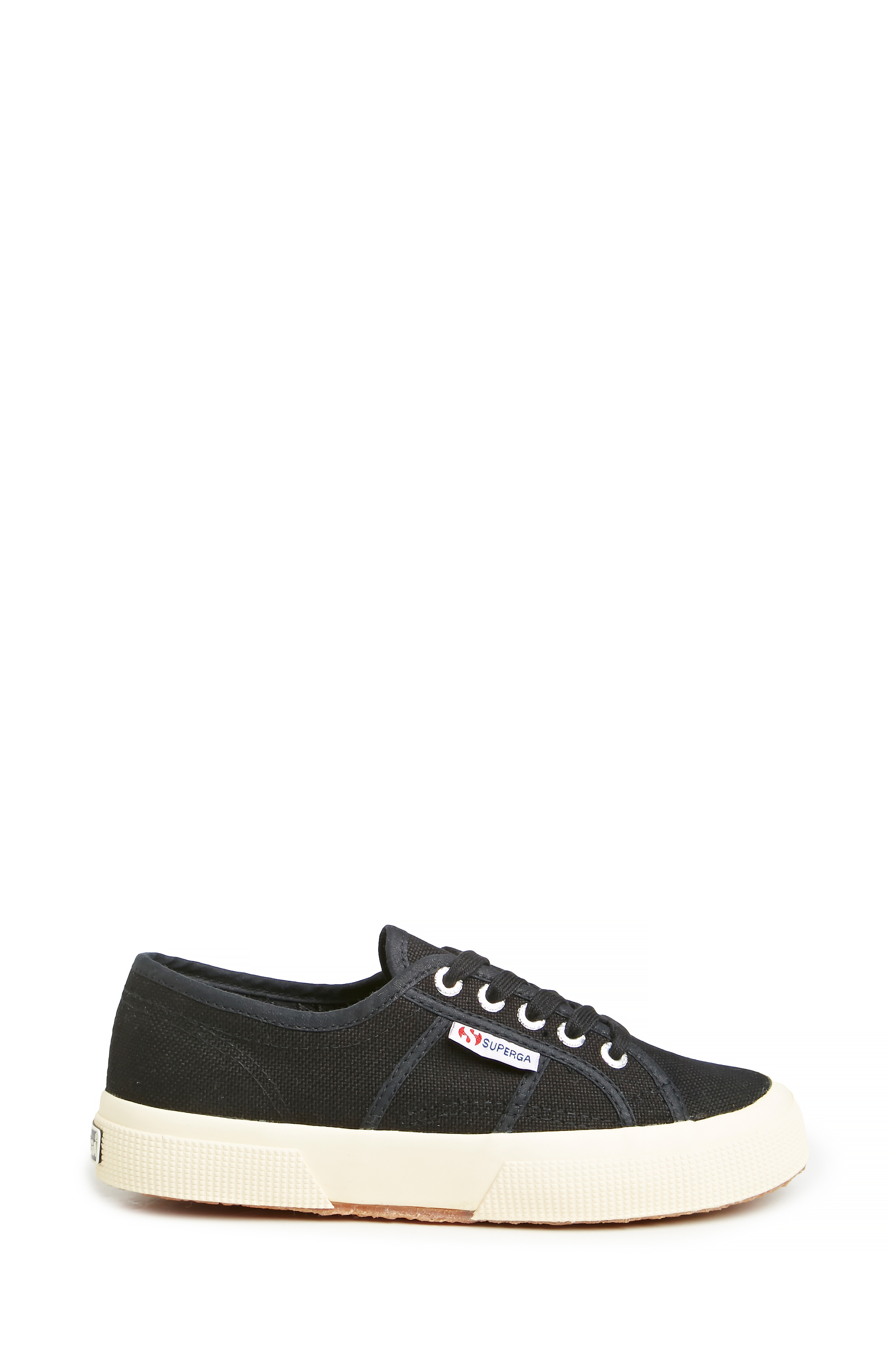 Superga Canvas Sneakers in Black | DAILYLOOK