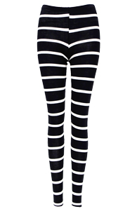 Jersey Striped Leggings