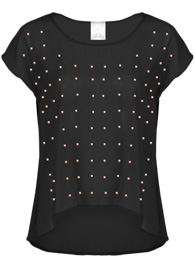 black studded top