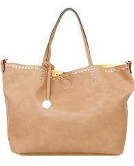 Studded Trim Tote