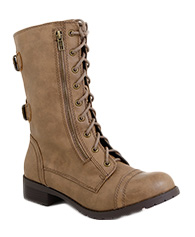 Monochrome Combat Boot