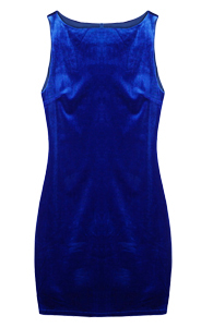 Royal Velour Dress