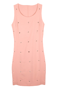 Studded Shift Dress