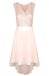 Bare Midriff Sparkle Dress