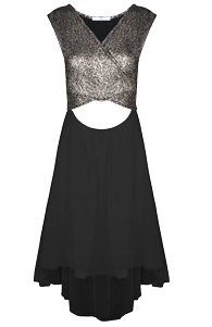 Bare Midriff Sparkle Dress