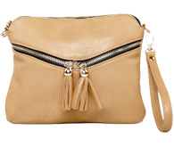 Envelope Zip Cross Body Bag