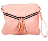 Envelope Zip Cross Body Bag