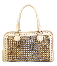 Metallic Glam Studded Handbag