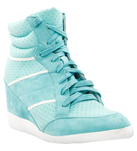 Triple Stripe Wedge Sneaker