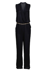 Collared Button Up Jumpsuit