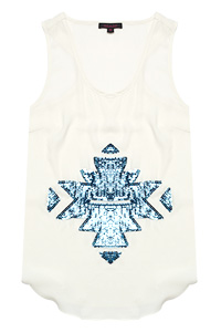 Tribal Sequin Tank