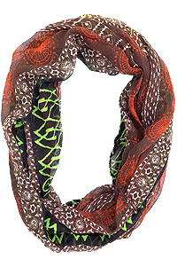 Exotic Tribal Infinity Scarf