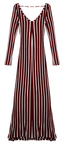 Stripe Long Dress