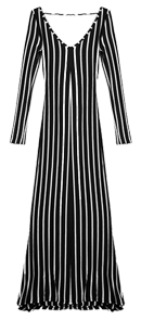 Stripe Long Dress