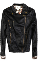 Thriller Faux Leather Jacket