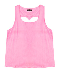 Heart Cut Out Tank