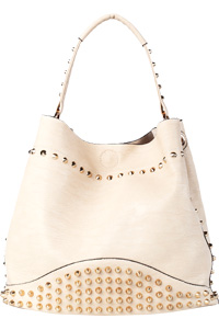 Studded Border Bucket Bag