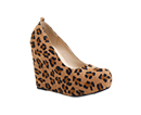 Leopard Print Wedges