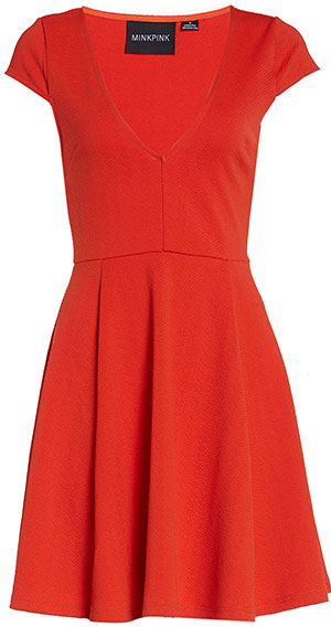 MINKPINK Bold As Love Dress in Orange | DAILYLOOK