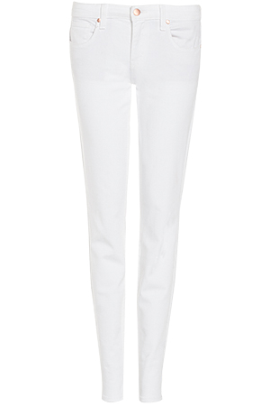 Genetic Denim The Shya Cigarette Jeans in White | DAILYLOOK