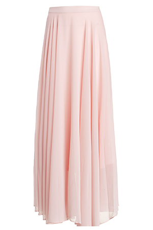 Light Pink Maxi Skirt - Dress Ala