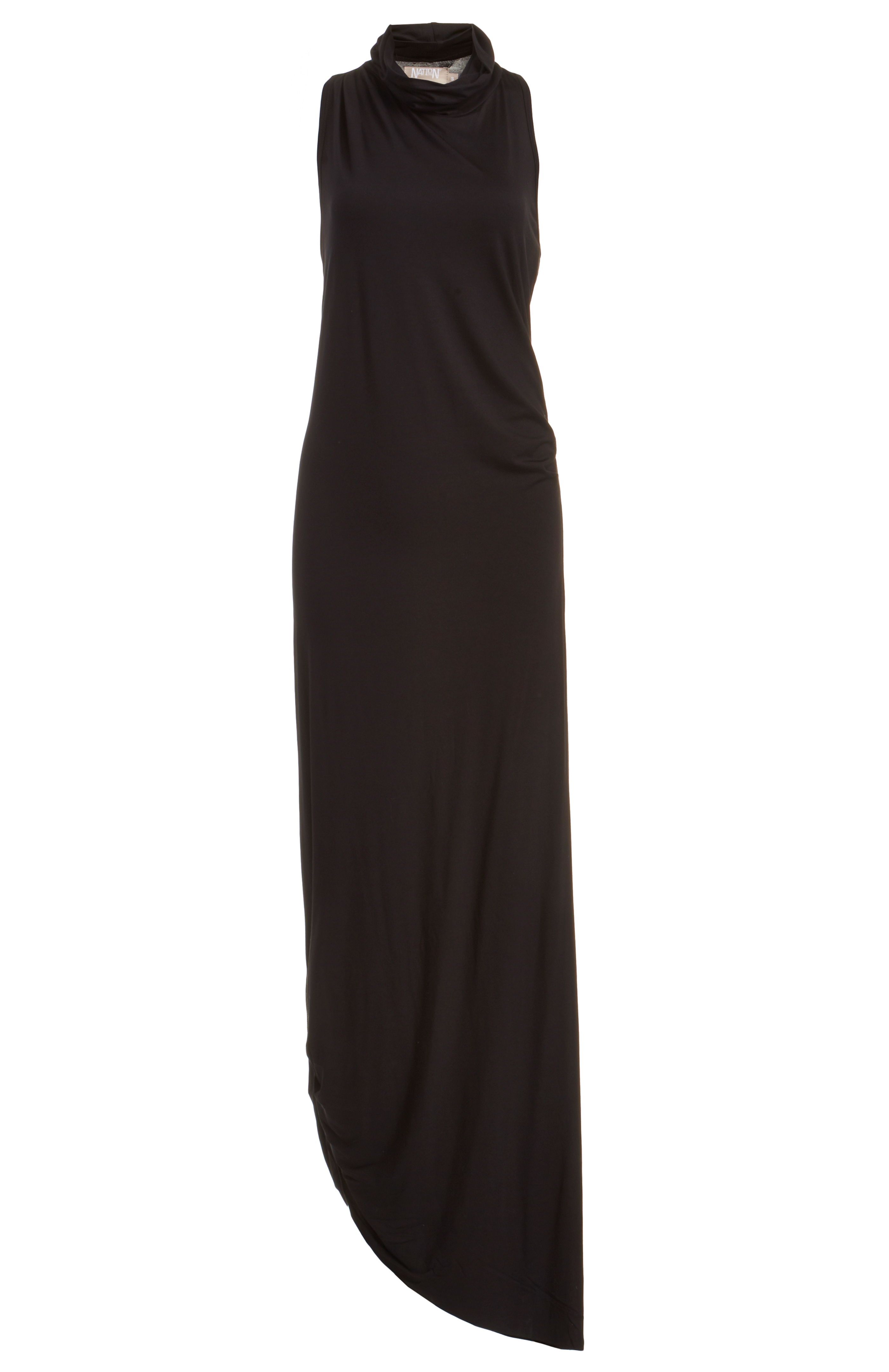 Nation Ltd Jersey Knit Warwick Dress in Black | DAILYLOOK