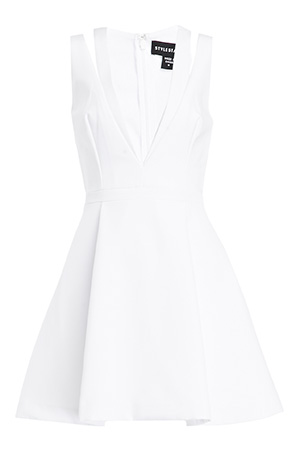 STYLESTALKER Run Wild Dress in White | DAILYLOOK