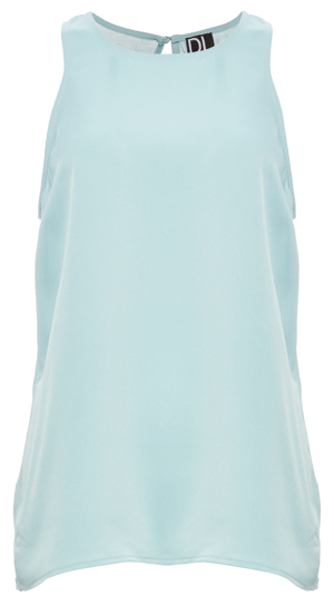 Take It Easy Keyhole Back Blouse