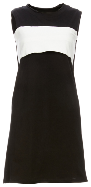 Stan Colorblock and Cutout Knit Dress