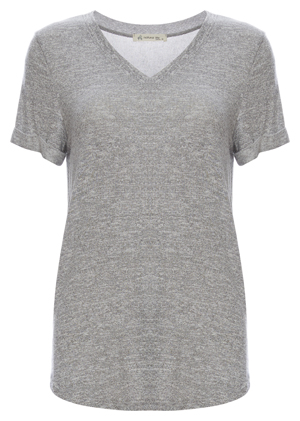 Boyfriend V-Neck Hacci Tee