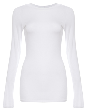 Long Sleeve Round Neck Top