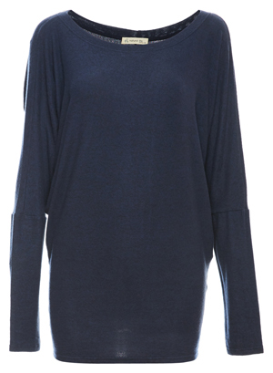 Stella Brushed Long Sleeve Dolman Top