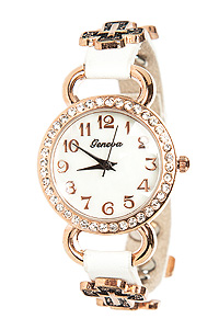 Cross Embellished Watch