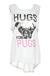 Hugs for Pugs Tank