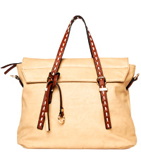 Stitched Handle Satchel