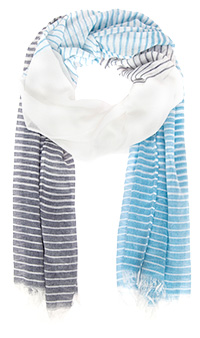 Ombre Striped Scarf