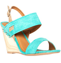 Wooden Heel Wedge Sandals