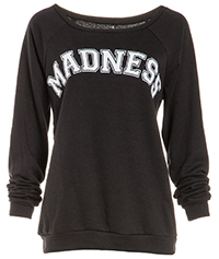 Morning Warrior Madness Sweatshirt in Black | DAILYLOOK