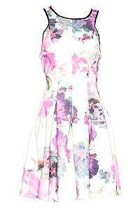 Floral Pleated Sundress